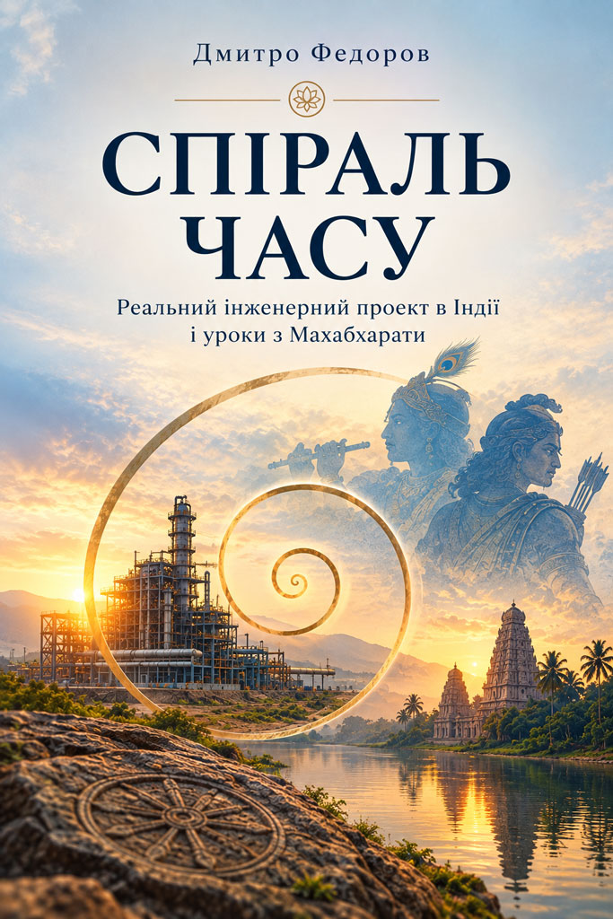 Обкладинка — Спіраль часу, або Індійські медитації
